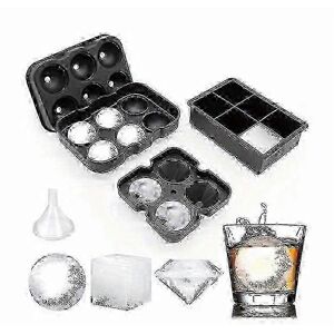 Unbranded (3 Pieces) Set of 3, Ice Cube Tray with Lid, Silicone Ice Cube Mold for Refriger Unbranded (3 Pieces) Set of 3, Ice Cube Tray with Lid, Silicone Ice Cube Mold for Refriger
