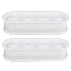 Unbranded Pack Food Grade 4 Grid Ice Cube Molds Whiskey Ice Ball Maker Tray for Home Bar Unbranded Pack Food Grade 4 Grid Ice Cube Molds Whiskey Ice Ball Maker Tray for Home Bar