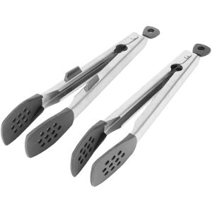 Unbranded 304 Stainless Steel Food Tongs, Silicone Locking Kitchen Tongs, Bread BBQ Steak Unbranded 304 Stainless Steel Food Tongs, Silicone Locking Kitchen Tongs, Bread BBQ Steak