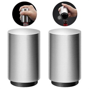 Unbranded 2 Pack Stainless Steel Magnetic Beer Bottle Opener Unbranded 2 Pack Stainless Steel Magnetic Beer Bottle Opener