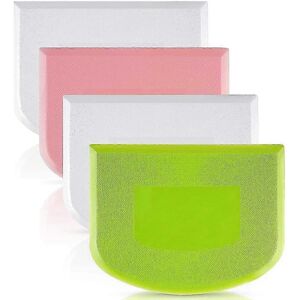 Unbranded Set of 4 plastic dough scrapers, dough cutter, dough card, bread cutter Unbranded Set of 4 plastic dough scrapers, dough cutter, dough card, bread cutter