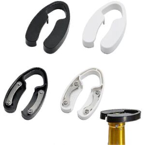 Unbranded Wheel Wine Bottle Opener, Plastic Foil Cutter, Wine Lovers Accessory (2 White + Unbranded Wheel Wine Bottle Opener, Plastic Foil Cutter, Wine Lovers Accessory (2 White +