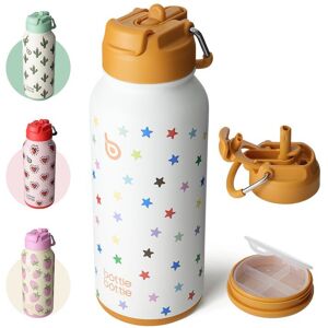 Unbranded (Stellar Pop) BOTTLE BOTTLE Insulated Water Bottle 950ml(32oz) Stainless Steel S Unbranded (Stellar Pop) BOTTLE BOTTLE Insulated Water Bottle 950ml(32oz) Stainless Steel S