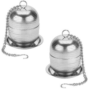 Unbranded Pack Stainless Steel Tea Infuser, Ball Mesh Tea Strainer, for Tea, Spices and Mo Unbranded Pack Stainless Steel Tea Infuser, Ball Mesh Tea Strainer, for Tea, Spices and Mo