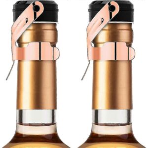 Unbranded Champagne Stopper (Rose Gold), 2 Pieces Stainless Steel Champagne Bottle Stopper Unbranded Champagne Stopper (Rose Gold), 2 Pieces Stainless Steel Champagne Bottle Stopper