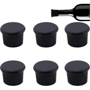Unbranded 6pcs Reusable Silicone Wine Stoppers for Wine Champagne Beer Sparkling Wine Bott Unbranded 6pcs Reusable Silicone Wine Stoppers for Wine Champagne Beer Sparkling Wine Bott