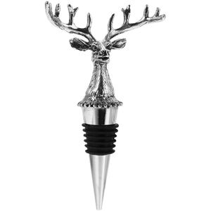 Unbranded Practical deer antler wine bottle stopper (silver) Unbranded Practical deer antler wine bottle stopper (silver)