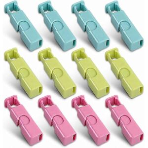 Unbranded Pack of 12 Bread and Sandwich Bag Clips - Assorted Colors Unbranded Pack of 12 Bread and Sandwich Bag Clips - Assorted Colors