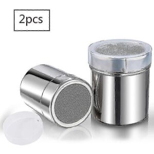Unbranded High quality stainless steel cocoa powder shaker for icing sugar Unbranded High quality stainless steel cocoa powder shaker for icing sugar