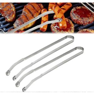 Unbranded (2 Pcs) BBQ Sausage Turning Tongs, BBQ Sausage Grilling Tongs, BBQ Sausage Stuff Unbranded (2 Pcs) BBQ Sausage Turning Tongs, BBQ Sausage Grilling Tongs, BBQ Sausage Stuff