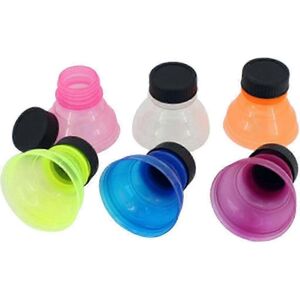 Unbranded 6 Pack Reusable Soda Can Lids Plastic Soft Drink Covers (Random Color) Unbranded 6 Pack Reusable Soda Can Lids Plastic Soft Drink Covers (Random Color)