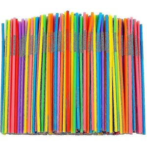 Unbranded (1000 pieces) 500 colorful, disposable, BPA-free flexible plastic straws (AL) Unbranded (1000 pieces) 500 colorful, disposable, BPA-free flexible plastic straws (AL)
