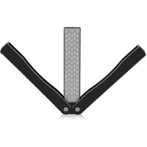 Unbranded Foldable Diamond Sharpening Stone Knife Sharpener Double Sided Outdoor 1pc Black Unbranded Foldable Diamond Sharpening Stone Knife Sharpener Double Sided Outdoor 1pc Black