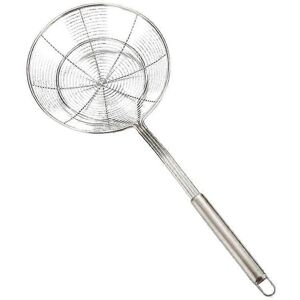 Unbranded (16-Silver) ZHOUBA Stainless Steel Long Handle Round Colander Oil Filter for Fri Unbranded (16-Silver) ZHOUBA Stainless Steel Long Handle Round Colander Oil Filter for Fri