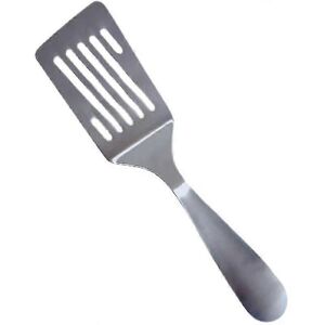 Unbranded Stainless Steel Frying Shovel, Hollowed-Out Steak and Meat Shovel, Slotted Spoon Unbranded Stainless Steel Frying Shovel, Hollowed-Out Steak and Meat Shovel, Slotted Spoon