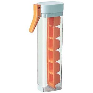 Unbranded Mini Ice Cube Trays (Orange), 6 Square Ice Cube Molds for Frozen Drinks, Juice, Unbranded Mini Ice Cube Trays (Orange), 6 Square Ice Cube Molds for Frozen Drinks, Juice,