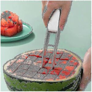 Unbranded Stainless Steel Watermelon Cutter, Fast and Safe Watermelon Knife Unbranded Stainless Steel Watermelon Cutter, Fast and Safe Watermelon Knife