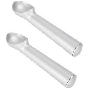 Unbranded (Silver) Ice Cream Scoop, Non-Stick, Anti-Freeze, Aluminum, One-Piece, Dishwashe Unbranded (Silver) Ice Cream Scoop, Non-Stick, Anti-Freeze, Aluminum, One-Piece, Dishwashe