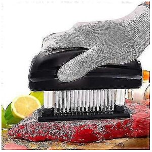 Unbranded Meat Tenderizer, 48 Stainless Steel Sharp Needle Blade, Easy to Use and Clean, H Unbranded Meat Tenderizer, 48 Stainless Steel Sharp Needle Blade, Easy to Use and Clean, H