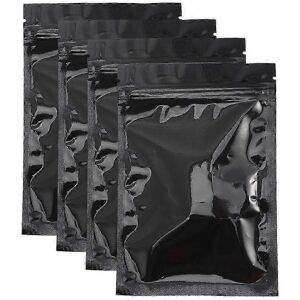 Unbranded 100 Pcs Resealable Aluminum Foil Bags with Flat Zipper, Party Favor Packaging Ba Unbranded 100 Pcs Resealable Aluminum Foil Bags with Flat Zipper, Party Favor Packaging Ba