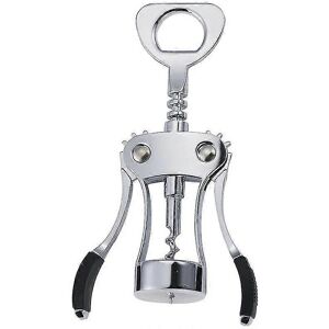 Unbranded Premium Zinc Alloy Wing Corkscrew with Multi-Function Stoppers and Caps, Silver Unbranded Premium Zinc Alloy Wing Corkscrew with Multi-Function Stoppers and Caps, Silver