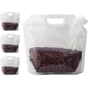 Unbranded Cereal and Rice Storage Bags (2.5L), Thick, 4 Pieces - Airtight Containers with Unbranded Cereal and Rice Storage Bags (2.5L), Thick, 4 Pieces - Airtight Containers with