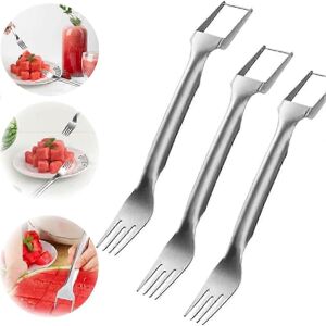 Unbranded in 1 Stainless Steel Fruit Slicer, Watermelon Cutter, Windmill, Vegetable Cuttin Unbranded in 1 Stainless Steel Fruit Slicer, Watermelon Cutter, Windmill, Vegetable Cuttin