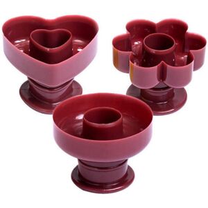 Unbranded Pcs Round Donut Molds Heart Flower Shape PP Dessert Fondant Cake Molds Unbranded Pcs Round Donut Molds Heart Flower Shape PP Dessert Fondant Cake Molds