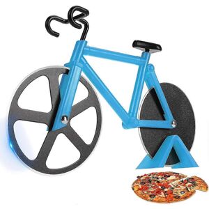 Unbranded Bicycle Pizza Cutter, Funny Housewarming Gift (Blue) Unbranded Bicycle Pizza Cutter, Funny Housewarming Gift (Blue)