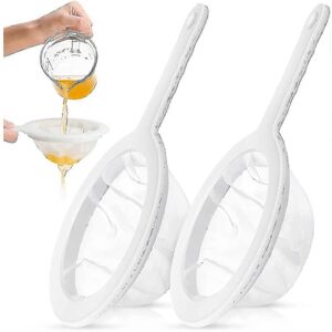Unbranded Fine mesh strainer, nylon food strainer, plastic mesh strainer, 2 pieces Unbranded Fine mesh strainer, nylon food strainer, plastic mesh strainer, 2 pieces
