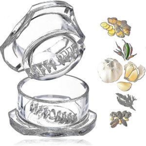 Unbranded 4th Generation Garlic Chopper - Ginger, Herbs, Nuts, Garlic - Handheld Kitchen C Unbranded 4th Generation Garlic Chopper - Ginger, Herbs, Nuts, Garlic - Handheld Kitchen C
