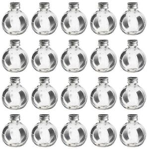 Unbranded 20 Pcs Clear Plastic Travel Candy Jars Toiletries Containers Home Decor Unbranded 20 Pcs Clear Plastic Travel Candy Jars Toiletries Containers Home Decor