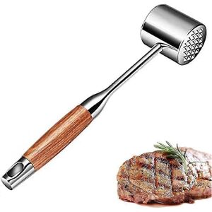 Unbranded Meat Tenderizer Mallet, for Tenderizing Steaks, Flattening Beef and Chicken Unbranded Meat Tenderizer Mallet, for Tenderizing Steaks, Flattening Beef and Chicken