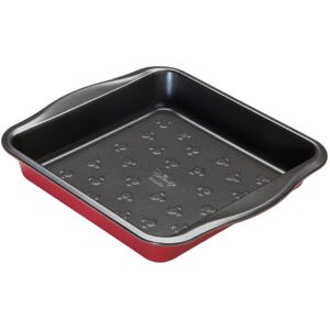 Prestige Disney Cake Tin Red Steel Square Pastry Mould Non Stick Bakeware - 9" Prestige Disney Cake Tin Red Steel Square Pastry Mould Non Stick Bakeware - 9"