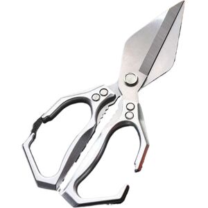 Unbranded (silver) Heavy-Duty Kitchen Shears Sharp And Reliable Tool For Cooking Unbranded (silver) Heavy-Duty Kitchen Shears Sharp And Reliable Tool For Cooking