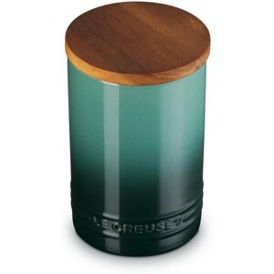 Le Creuset Signature Salt Cellar and Storage Canister with Wood Lid 26 oz. Artic Le Creuset Signature Salt Cellar and Storage Canister with Wood Lid 26 oz. Artic