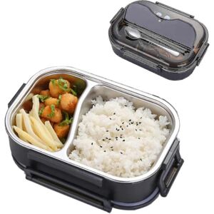 Unbranded 304 Stainless Steel Insulated Lunch Box, Leakproof Food Storage Containers, Bent Unbranded 304 Stainless Steel Insulated Lunch Box, Leakproof Food Storage Containers, Bent