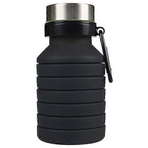 Unbranded Collapsible Water Bottle (Black), 500ml, Reusable, BPA-Free, Silicone, Foldable, Unbranded Collapsible Water Bottle (Black), 500ml, Reusable, BPA-Free, Silicone, Foldable,
