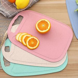 Unbranded Set of 3 mini kitchen cutting boards, wheat straw plastic, dishwasher safe, non- Unbranded Set of 3 mini kitchen cutting boards, wheat straw plastic, dishwasher safe, non-