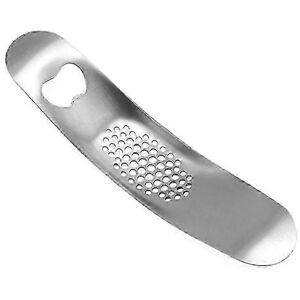 Unbranded Stainless Steel Garlic Press and Ginger Crusher, Manual Slicer and Extruder, Rus Unbranded Stainless Steel Garlic Press and Ginger Crusher, Manual Slicer and Extruder, Rus