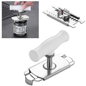 Unbranded Adjustable Stainless Steel Can Opener with Jar Lid Grip and Twist Off Unbranded Adjustable Stainless Steel Can Opener with Jar Lid Grip and Twist Off