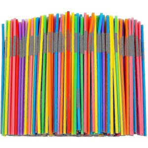 Unbranded (100pcs) 100/300/500/1000pcs Colorful Flexible Plastic Straws, BPA Free Disposab Unbranded (100pcs) 100/300/500/1000pcs Colorful Flexible Plastic Straws, BPA Free Disposab