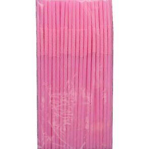 Unbranded (pink) 200 Pcs Flexible Plastic Straws, Extra Long Colorful Disposable Party Str Unbranded (pink) 200 Pcs Flexible Plastic Straws, Extra Long Colorful Disposable Party Str