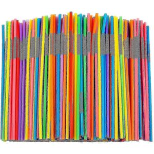 Unbranded (100pcs) 100/300/500/1000pcs Colorful Plastic Flexible Straws, BPA Free Disposab Unbranded (100pcs) 100/300/500/1000pcs Colorful Plastic Flexible Straws, BPA Free Disposab