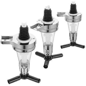Unbranded 3-piece wall-mounted liquor dispenser, beverage dispenser, bottle dispenser, wat Unbranded 3-piece wall-mounted liquor dispenser, beverage dispenser, bottle dispenser, wat