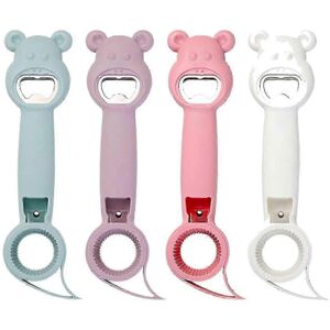 Unbranded 4 in 1 Bottle Opener, Multi-Function Beer Can Opener (4 Pieces) Unbranded 4 in 1 Bottle Opener, Multi-Function Beer Can Opener (4 Pieces)