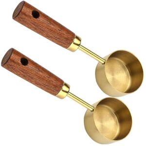 Unbranded Stainless steel coffee spoon for ground coffee, 15ml coffee measuring spoon with Unbranded Stainless steel coffee spoon for ground coffee, 15ml coffee measuring spoon with