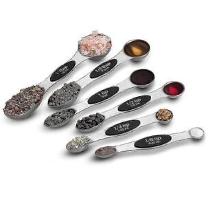 Unbranded Measuring Spoon Set, Double Sided, Without Steel Jars Unbranded Measuring Spoon Set, Double Sided, Without Steel Jars