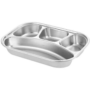 Unbranded Stainless Steel Lunch Box Set, Durable Office Canteen Food Container, Microwave Unbranded Stainless Steel Lunch Box Set, Durable Office Canteen Food Container, Microwave