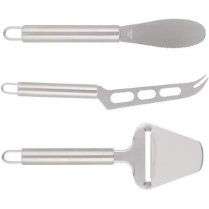 Unbranded 3Pcs Stainless Steel Cheese Cutter Set with Butter Scraper & Knife, Kitchen Gadg Unbranded 3Pcs Stainless Steel Cheese Cutter Set with Butter Scraper & Knife, Kitchen Gadg